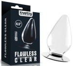 LoveToy Flawless Clear 4.5" anal plug