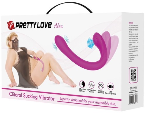 PRETTY LOVE Alex clitoral stimulator vibrator