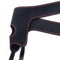 LOVETOY Easy Strap On Set 7.0" BLACK DILDO