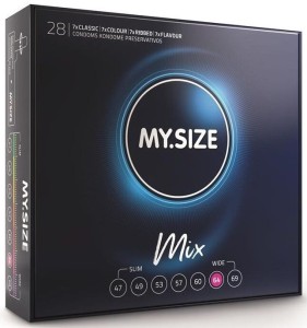 MYSIZE MIX 64 mm FIT condoms 28 pcs.
