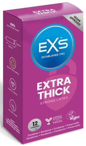 EXS Extra Thick (Safe) Condoms 12's