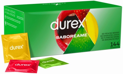 Durex Saboreame/Pleasurefruits 144's