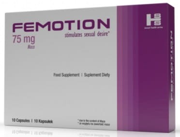FEMOTION to increase LIBIDO in women 10 capsules