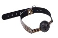 Mokko Toys Ball Gag BDSM leopard print