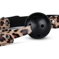 Mokko Toys Ball Gag BDSM leopard print
