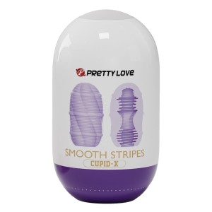 Pretty Love CUPID-X SMOOTH STRIPES egg masturbator
