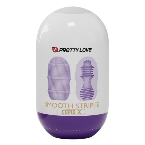 Pretty Love CUPID-X SMOOTH STRIPES egg masturbator