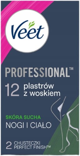 VEET Wax Stripes Dry Skin (12 pack)