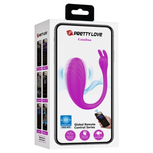 Pretty Love CATALINA app-controlled stimulating vibrator