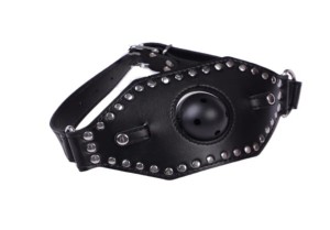 Passion Labs ballgag with mouth BDSM - black