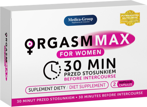 Medica-Group Orgasm Max for Women for excitement and orgasm - 2 capsules