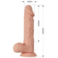 Pretty Love BEAUTIFUL BURAQ 9.4"  dildo with vibration function