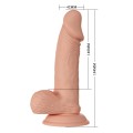 Pretty Love BEAUTIFUL ZEBULON 7.6"  dildo