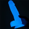 Lovetoy LUMINO PLAY  7.5" glow-in-the-dark dildo