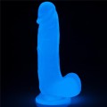 Lovetoy LUMINO PLAY  7.5" glow-in-the-dark dildo