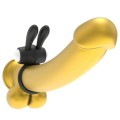 Lovetoy POWER CLIT SILICONE COCKRIN erection ring with bunny