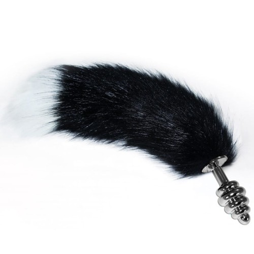 Lovetoy GORGEOUS METAL ANAL TAIL anal plug with fox tail