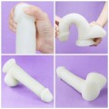 Lovetoy LUMINO PLAY 8" realistic glow-in-the-dark dildo 21 cm