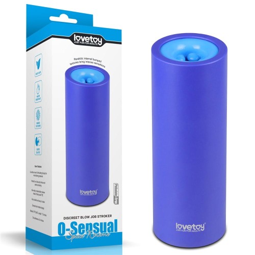 Lovetoy O-SENSUAL DISCREET BLOW JOB STROKER masturbator with stimulating tabs