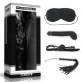Lovetoy DELUXE BONDAGE KIT BDSM set mask vibrator gag and whip