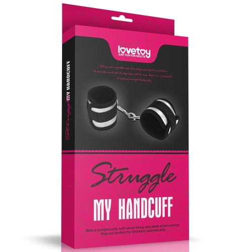 Lovetoy STRUGGLE MY HANDCUFF soft handcuffs