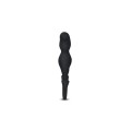 Lovetoy ULTIMATE SILICONE P SPOT TEASER  anal plug prostate massager - black