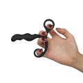 Lovetoy ULTIMATE SILICONE P SPOT TEASER  anal plug prostate massager - black