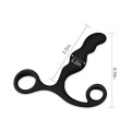Lovetoy ULTIMATE SILICONE P SPOT TEASER  anal plug prostate massager - black