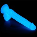 Lovetoy LUMINO PLAY 10.5" realistic dildo that glows in the dark