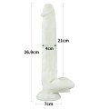 Lovetoy LUMINO PLAY 10.5" realistic dildo that glows in the dark