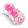 Lovetoy LUMINO PLAY PINK GLOW eleastic masturbator that glows in the dark 