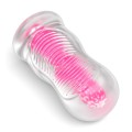 Lovetoy LUMINO PLAY PINK GLOW eleastic masturbator that glows in the dark 