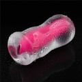 Lovetoy LUMINO PLAY PINK GLOW eleastic masturbator that glows in the dark 