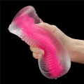 Lovetoy LUMINO PLAY PINK GLOW eleastic masturbator that glows in the dark 