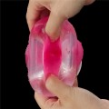 Lovetoy LUMINO PLAY PINK GLOW eleastic masturbator that glows in the dark 