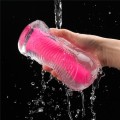 Lovetoy LUMINO PLAY PINK GLOW eleastic masturbator that glows in the dark 