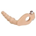 Lovetoy THE ULTRA SOFT BEAD 6.5" penis cap for double penetration