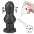 Lovetoy KING SIZED VIBRATING ANAL 7" large anal plug with vibrations