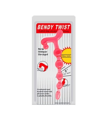Pretty Love BENDY TWIST anal beads