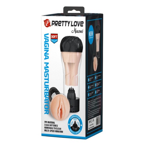 Pretty Love NAOMI Vagina masturbator with vibration function