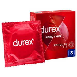 DUREX Feel Thin Classic thin condoms 3 pc.