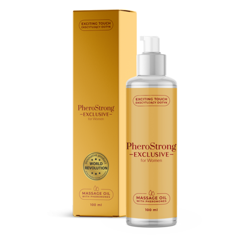 PheroStrong Exclusive for Women - massage oil with pheromones 100 ml