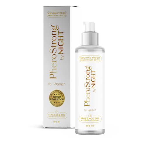 PheroStrong By Night for Women - massage oil with pheromones 100 ml