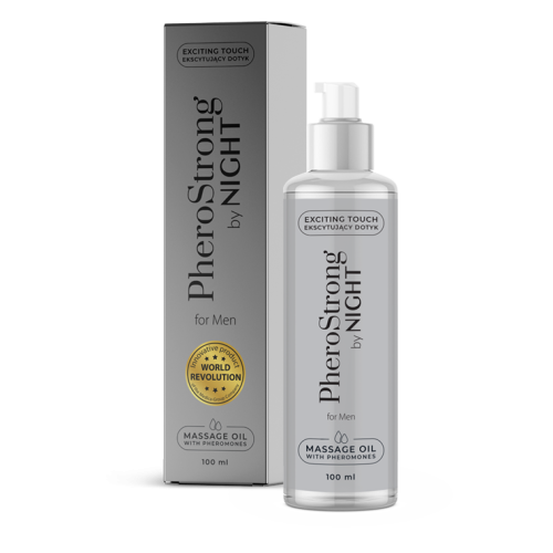PheroStrong By Night for Men - massage oil with pheromones 100 ml