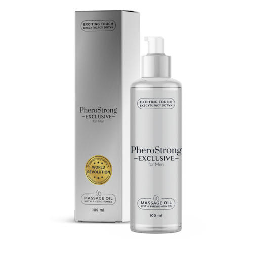 PheroStrong Exclusive for Men - massage oil with pheromones 100 ml