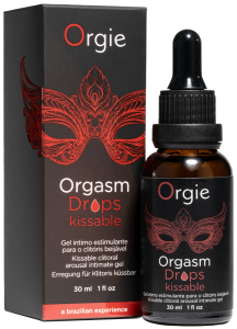 ORGIE Orgasm Drops Kissable Intimate gel drops for clitoral stimulation 30 ml