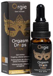 ORGIE Orgasm Drops Vibe! stimulating intimate gel drops 15 ml