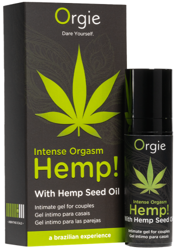 ORGIE Hemp! Intense Orgasm Intimate moisturising gel for couples 15 ml