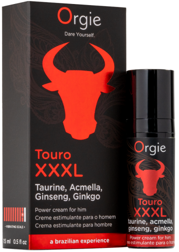 ORGIE Touro XXXL Erectile enhancement and enlargement cream 15 ml