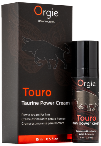 ORGIE Touro cream with taurine for erectile enhancement 15 ml